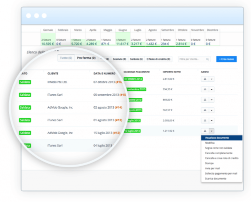 app fatture in cloud